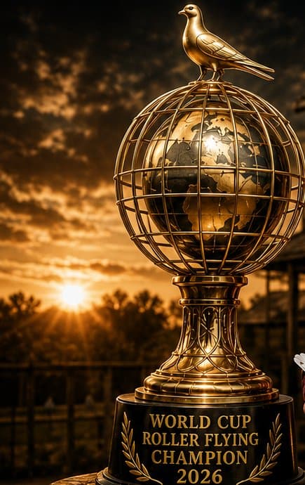 World Cup Roller Flying Champion trophy